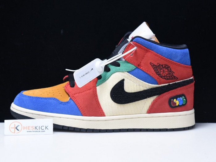 Jordan 1 Mid SE Fearless Blue the Great CU2805-100