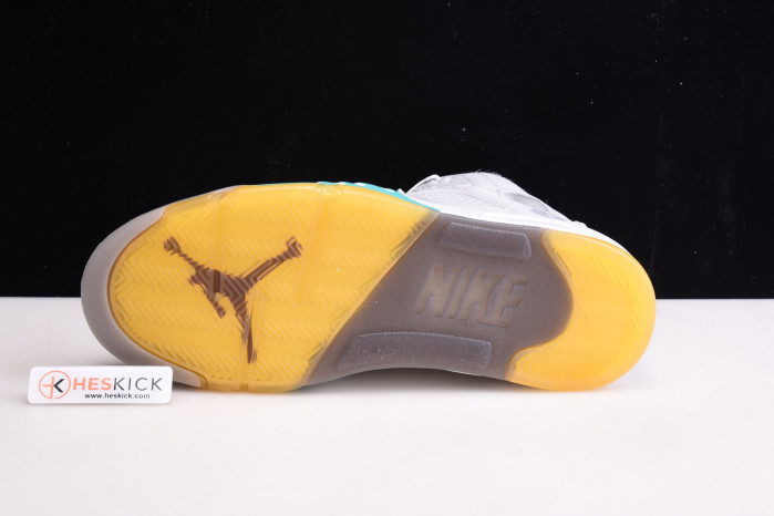 Air​ Jordan 5 OFW GREY GREEN CT8480-105
