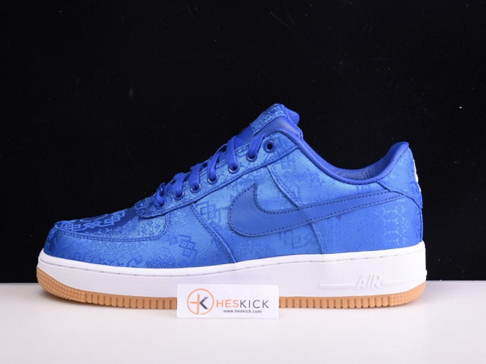 The Clot x Nike Air Force 1 Low in Game Royal CJ5290-400