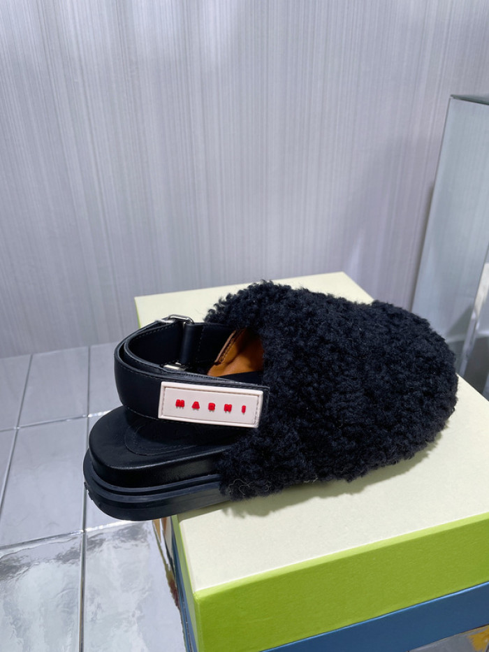 Marni Fur slides