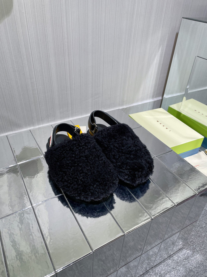 Marni Fur slides