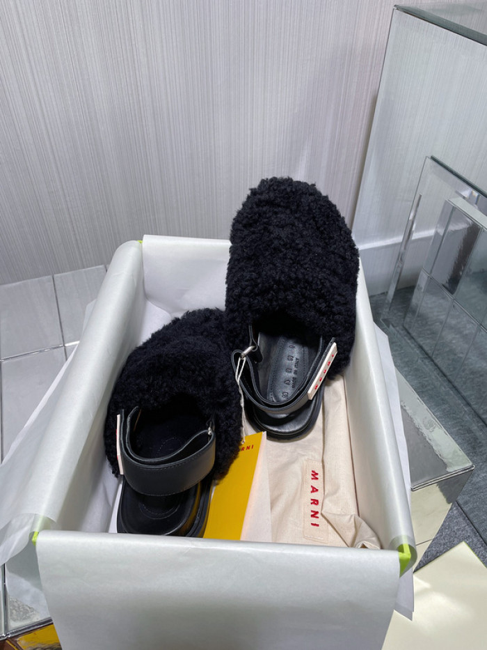 Marni Fur slides