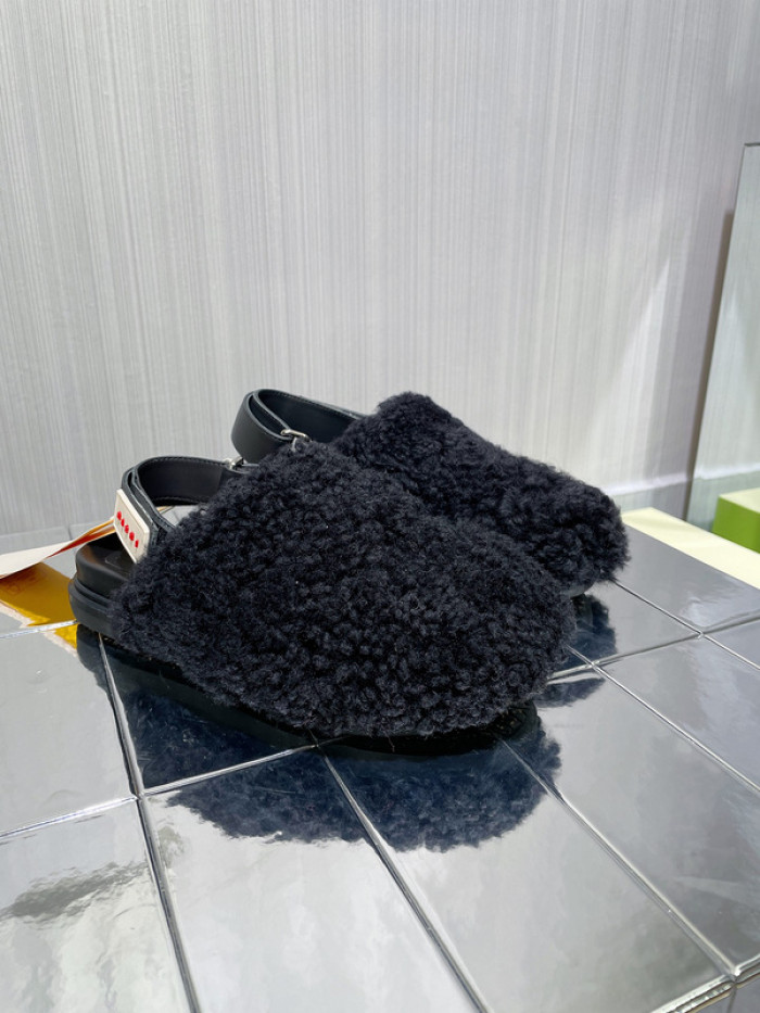 Marni Fur slides